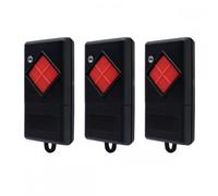 Lot de 3 télécommandes compatibles avec la télécommande de porte de garage DICKERT MAHS40-01 (40 MHz).