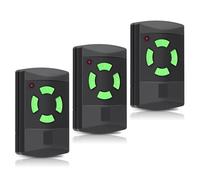 Lot de 3 télécommandes de rechange pour émetteur portatif Hörmann hsm4 437230, télécommande auto-apprentissage 26,975 MHz, 4 canaux pour porte de garage, porte d'entrée, porte d'entrée, etc