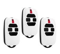 Lot de 3 Télécommandes Portail 433,92MHz Compatible DEA - Blanc | Compatible avec DEA GTI2/4, GT2/4, Compatible avec Mio TR2/4, Mio TR2N/4N, Télécommande pour Porte de Garage