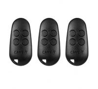 Lot de 3 Télécommandes Portail CAME TOP44FGN (806TS-0310) - Bip Portail et Porte de Garage 4 Boutons 433,92 MHz - Remplace TOP434EE / TOP434EV / TOP434NA / TOP434MA / T434