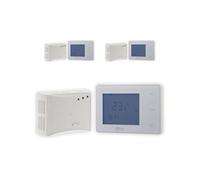 Otio - Lot de 3 thermostats programmables sans fil - Blanc Blanc G
