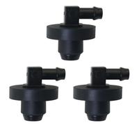 Lot de 3 tiges de réservoir de carburant avec douille, 532139277 pour Husqvarna Craftsman | Raccord tuyau au réservoir, pièces de réparation et d'entretien de tondeuse, kit de tige et de douille