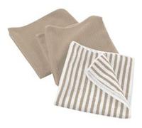 Paris Prix Torchons microfibre Cuistot Lin 3 pièces 40 x 40 cm