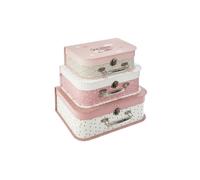 Set De 3 Valisettes Enfant - Douceur Multicolore TU