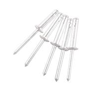 Lot de 30/50 rivets aveugles pliables en alliage d'aluminium, type plié 4,0 mm 4,8 mm, for matériaux souples ou plastiques(30Pcs,4.8x30mm)