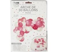 Ballons Déco Arche 23 cm - Rose