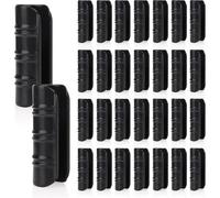 Lot De 30 Clips De Fixation Pour Serre De Jardin, En Plastique, Pour Serre, Bannière, Abri De Jardin, Noir, 25 Mm