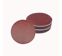 Lot de 30 disques abrasifs Ø 225 mm, grain 5 x 40/60/80/120/180/240 pour ponceuse multifonction, sans trou, papier abrasif, ponceuse à sec, ponceuse girafe longue