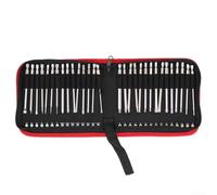Lot de 30 embouts de tournevis extra longs, embouts magnétiques de 100 mm avec tige hexagonale de 6,35 mm pour perceuses sans fil, fente pour Phillips pour tournevis Torx Square