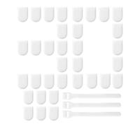 Lot de 30 filtres de robinet - Filtre d'évier résistant aux éclaboussures - Sac de rechange en coton pour évier de cuisine, sédiments, limon, sable, pour la maison, la cuisine, la salle de bain, le
