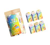 Lot de 30 gommes à pour salle de ormes assorties dans un bac de rangement transparent pour devoirs, journaux, séances d ' écriture, gommes à effacer, fournitures de bureau d ' étude, de