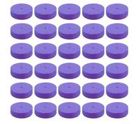 Lot de 30 inserts de collier de clonage conçus pour être compatibles avec les pots en filet, les machines de clonage et les unités de culture d'eau (violet)