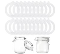Lot de 30 Joint Bocaux Le Parfait, 95 x 70 mm Joints de Bocal en Silicone