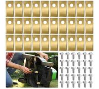 Lot de 30 lames de rechange pour robot tondeuse à gazon, accessoires compatibles avec Worx, LandXcape, Zoef Robot, lames de rechange pour robot tondeuse à gazon