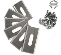 Lot de 30 lames de tondeuse pour Husqvarna - Acier inoxydable aiguisé double - Dimensions 36,5 x 18,5 x 0,65 mm - Coupe précise