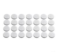 Lot de 30 membranes de filtre à huile de 15 mm pour manomètres de collecteur numérique HVAC Outils en coton blanc