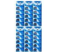 Lot de 30 Piles bouton plates lithium 3V type CR2016 compatibles DL2016/ECR2016/SBT11/BR2016/208-202/208-204/208-206 - Visiodirect G