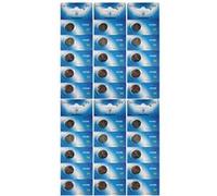 Visiodirect piles bouton lithium CR1620 - Lot de 30