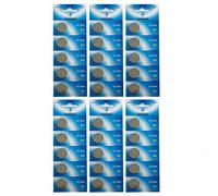 Lot de 30 Piles bouton plates lithium type CR2032 3V - Visiodirect - G