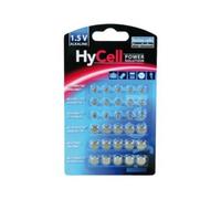Lot de 30 piles boutons alcalines HyCell