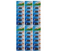 Lot de 30 Piles type LR1 1,5V compatibles LR01/MN9100/AM5/E90 /UM5 /SUM5/LR1N - Visiodirect - G