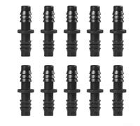 Lot de 30 raccords directs en polyéthylène de haute qualité pour tube de | Design rapide à ajustement direct, installation facile pour les professionnels et les bricoleurs, aucun outil nécessaire