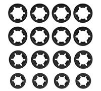 Lot de 30 rondelles dentées internes compatibles avec tondeuse à gazon Mac Allister - Rondelles de verrouillage rapide - 7,5 mm, 9,5 mm, 10,5 mm