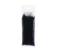Lot de 30 serre-câbles noirs en nylon de 4,8 x 250 mm, parfaits pour organiser efficacement les câbles et les fixations