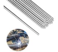 Lot de 30 Tiges d'Étain à Souder 1.6 x 250mm, Fil de Soudure à Basse Température, Tiges en Aluminium, Outils de Soudage.