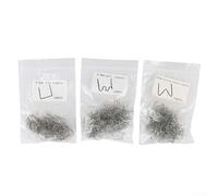 Lot de 300 agrafes à chaud pour machines à souder en plastique 0 6 mm/0 8 mm de diamètre pour une utilisation dans les pare-chocs de voiture et les réparations de soudure en plastique (0,6 mm)
