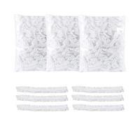 Lot De 300 Film Etirable Alimentaire, Couvre Plat Elastique, Sac De Conservation Frais, RéFrigéRateur, Couvercle En Plastique éLastique Pour Bol