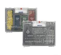 Lot de 300 forets mixtes pour bois, métal, maçonnerie