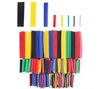 Lot de 328 gaines thermorétractables en polyoléfine - Rapport de rétrécissement 2:1 pour utilisation dans l'électronique, l'automobile, l'aérospatiale et les travaux d'entretien