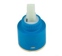 Lot de 35 cartouches de robinet mélangeur 35 mm 40 mm en céramique pour robinets qui fuient - Paire chaude et froide compatible avec insert en laiton