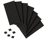 Lot de 350 mini aimants autocollants - 1 x 1 cm - Bandes magnétiques - Aimants plats pour l'école, la famille, le bureau, le tableau blanc, le réfrigérateur