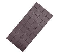 Lot de 36 aimants rectangulaires carrés magnétiques ultra fins, bande magnétique puissante avec dos autocollant pour l'organisation du réfrigérateur, projet d'art