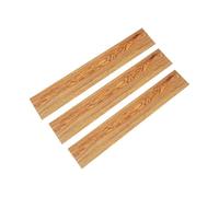 Lot de 36 dalles de sol autocollantes en PVC - Aspect bois - 91,44 x 15,24 cm - 1,3 mm d'épaisseur - Autocollants de sol en vinyle à découper pour cuisine, salon, chambre à coucher et bureau - Couleur