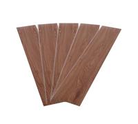 Lot de 36 dalles de sol autocollantes en PVC - Aspect bois - 91,44 x 15,24 cm - 1,3 mm d'épaisseur - En vinyle - À découper - Pour cuisine, salon, chambre à coucher et bureau - Couleur noyer