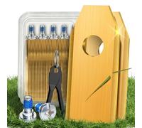 Lot de 36 lames pour robot tondeuse compatibles avec Ecovacs Goat O500, O800, O1200, O1600
