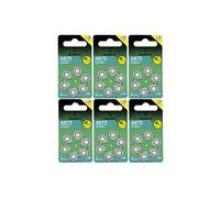 Visiodirect Piles auditives zinc-air A675 - Lot de 36