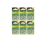 Visiodirect piles bouton zinc-air A13 - Lot de 36