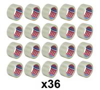 Lot De 36 Rubans Emballage Adhésif Transparent Tesa 66m X 50mm