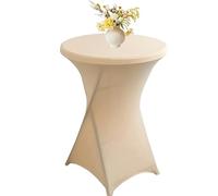 Lot De 4/2/6/1 Housse Mange Debout, Nappe Mange Debout, Ø 60-80 Cm Housse Pour Table Haute, Nappe Cocktail Ronde Extensible En Spandex Pour Banquet De Cocktail De Mariage,80x110cm ( Color : 5# , Size