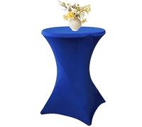 Lot De 4/2/6/1 Housse Mange Debout, Nappe Mange Debout, Ø 60-80 Cm Housse Pour Table Haute, Nappe Cocktail Ronde Extensible En Spandex Pour Banquet De Cocktail De Mariage,80x110cm ( Color : 3# , Size