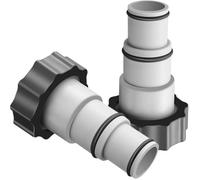 Lot de 4 adaptateurs A pour piscine Intex - Adaptateur de tuyau de rechange pour pompe - Série A - Avec filetage intérieur à visse