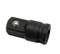 Lot de 4 adaptateurs de douille en acier, réducteur de douille, outils convertisseurs, accessoires pneumatiques pour clés à molette 1/4", 3/8", 1/2"