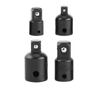 Lot de 4 adaptateurs de douilles 3/8 à 1/2, 1/2 à 3/8, 1/4 à 3/8, 3/8, 3/8 à 1/4", idéal pour les bricoleurs
