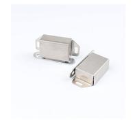 Lot de 4 Aimants pour porte Acier inoxydable Charge 10 kg Verrouillage magnétique Pour placard et armoire .