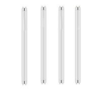 Lot de 4 ampoules de rechange pour tue-insectes 10 W pour tue-insectes d'intérieur 20 W, tube BL T8 F10W 13 pouces.