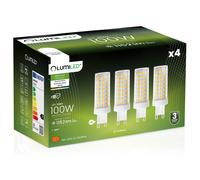 Lot de 4 ampoules LED G9 12W 4000K 1152 lm LUMILED